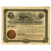 Image 1 : Corson Gold Mining Co. of Alaska, 1902 I/U Stock Certificate.