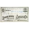 Image 1 : Bodie Bluff Consolidated Gold Mining Co. 1879 I/U Stock Certificate