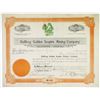 Image 1 : Bullfrog Golden Sceptre Mining Co. 1908 I/U Stock Certificate