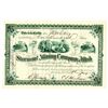 Image 1 : Stormont Mining Co. of Utah, 1887 I/U Stock Certificate