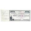 Image 1 : Torrey Canon Oil Co. 1894 I/C Stock Certificate Signed by Thomas R. Bard