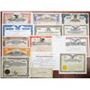 Image 1 : Group of Oil Stock Certificates, ca.1900 to 1969.