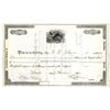 Image 1 : Kentucky & South Atlantic Rail Road Co., 1892 I/C Hand Written Generic Stock Certificate Form.