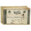 Image 1 : Baltimore & Ohio Rail Road Co. I/C Stock Certificate Group of 20, 1851-52