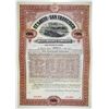 Image 1 : St. Louis and San Francisco Railroad Co. Equipment Note, Series C, 1902 Specimen Bond