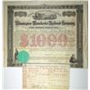 Image 1 : Wilmington and Manchester Railroad Co., 1866 & 1867 Pair of I/U Bonds