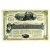 Image 1 : Westinghouse Air Brake Co., ca.1880-90's Specimen Stock Certificate and Air Brake Instruction Manual