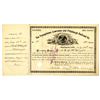 Image 1 : Youngstown, Lawrence and Pittsburgh Railroad Co. 1887 I/C Stock Certificate