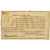 Image 1 : Milford and Owego Turnpike Road Co, 1818 I/U Stock Certificate