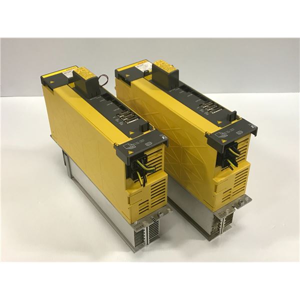 (2) Fanuc A06B-6124-H207 Servo Amplifier Module