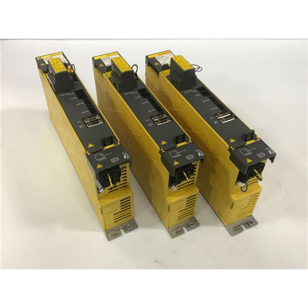 (3) Fanuc A06B-6124-H102 aiSV 10HV