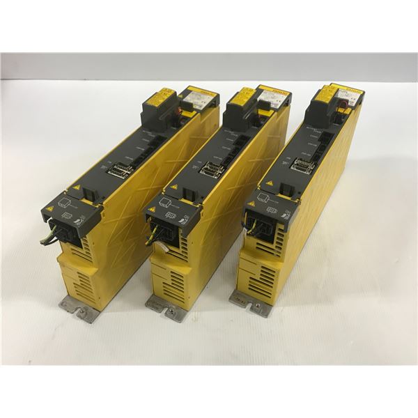 (3) Fanuc A06B-6124-H102 aiSV 10HV