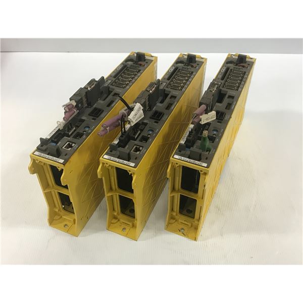 (3) Fanuc A02B-0283-B801 Series 180i-MB