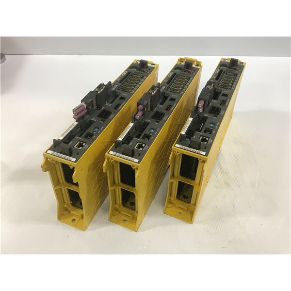 (3) Fanuc A02B-0283-B801 Series 180i-MB