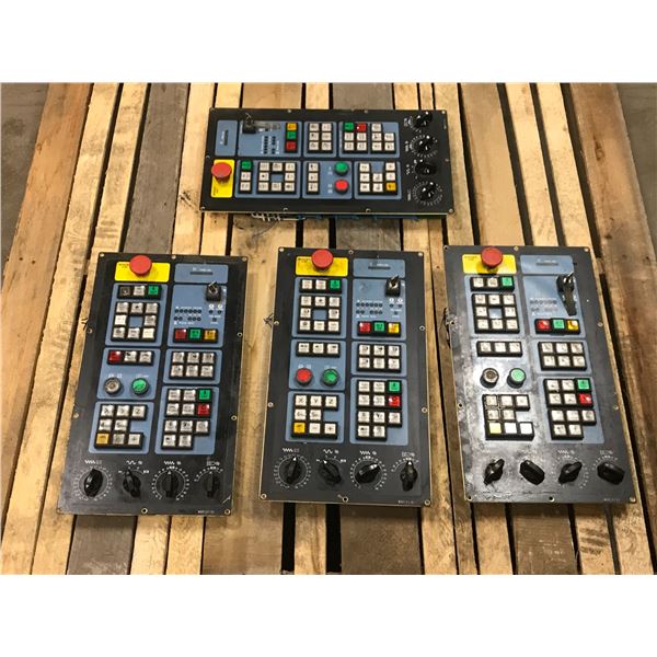 LOT OF (4) FANUC M0P121-EI CONTROL PANEL