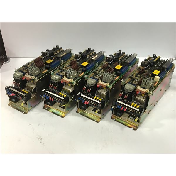 (4) FANUC A06B-6050-H104 VELOCITY CONTROL UNIT