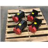 Image 2 : (4) FANUC A06B-0147-B077 AC SERVO MOTOR