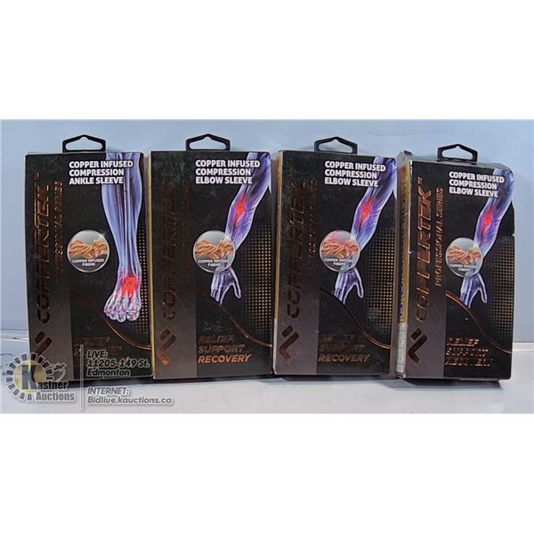 NEW 4 COPPERTEK COPPER INFUSED