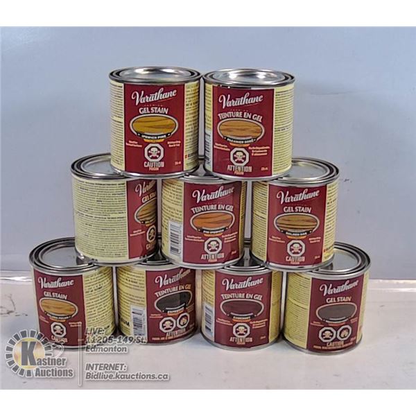 NEW 10 VARATHANE 236 ML CANS