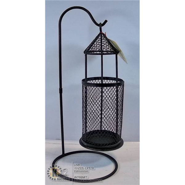 METAL HANGING CANDLE ( TEALIGHT ) HOLDER