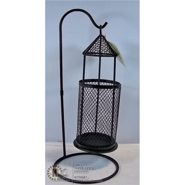 METAL HANGING CANDLE ( TEALIGHT ) HOLDER