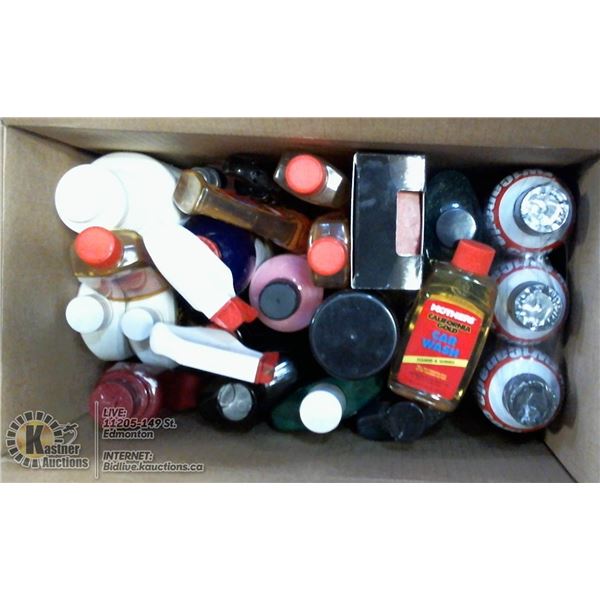 CAR WASHES & WAXES FOR VEHICLES