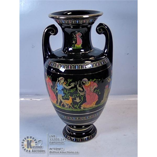 UNCLAIMED ADIS DECORATIVE HANDMADE VASE 24 KARAT