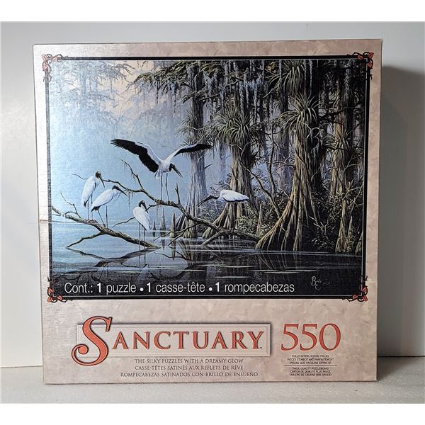 7)  FACTORY SEALED 550 PCE PUZZLE WITH