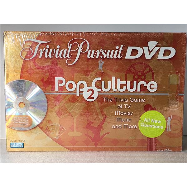 6)  FACTORY SEALED TRIVIAL PERSUIT "POP