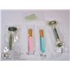 Image 1 : LOT OF 5 FACIAL MASSAGING AND THERAPY TOOLS.