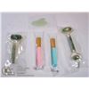 Image 1 : LOT OF 5 FACIAL MASSAGING AND THERAPY TOOLS.