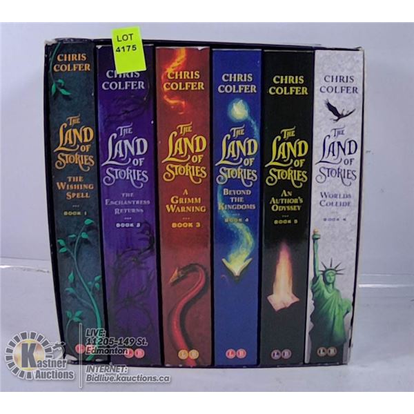 CHRIS COLFER "THE LAND OF STORIES" 6-BOOK