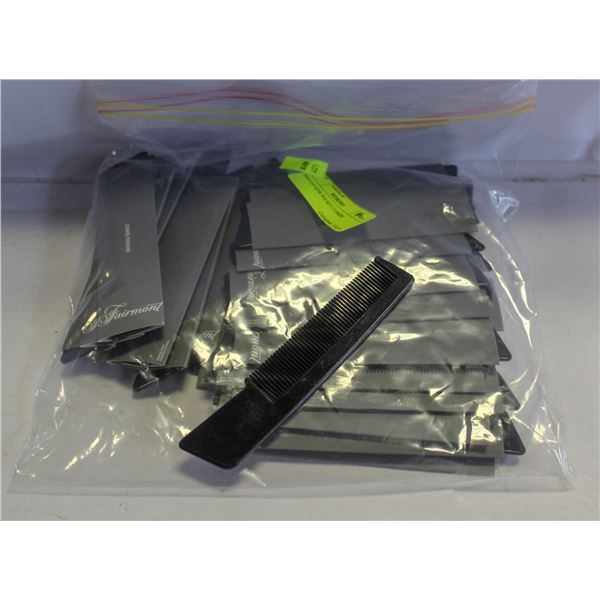 BAG OF NEW POCKET COMBS