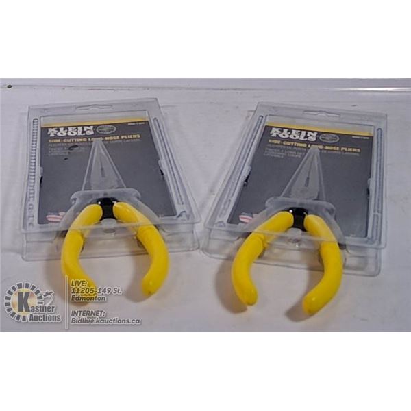 SEALED 2 KLEIN TOOLS LONG NOSE