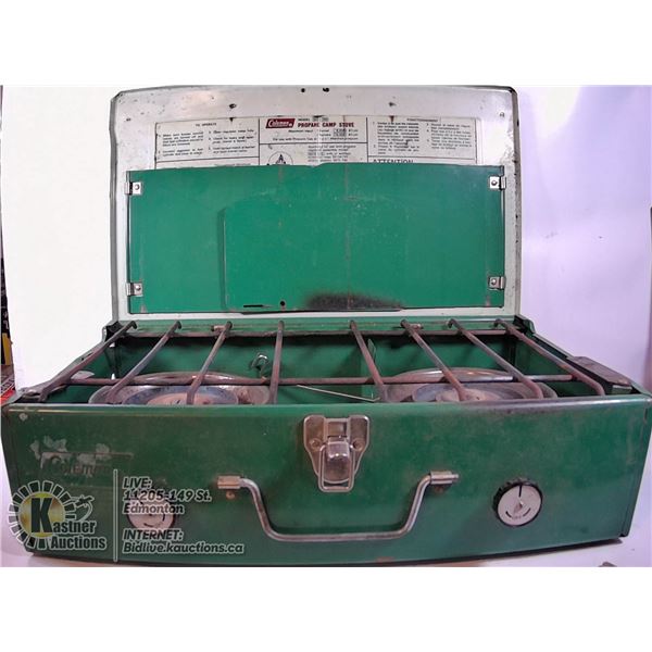 COLEMAN CAMPING STOVE