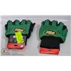 Image 1 : TWO PAIRS OF EDMONTON ESKIMO TEAM GLOVES