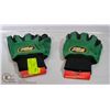 Image 1 : TWO PAIRS OF EDMONTON ESKIMO TEAM GLOVES