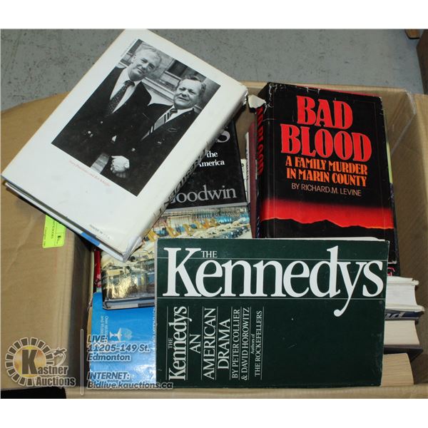 HARD AND SOFT COVER BOOKS