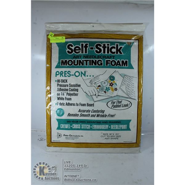 SELF STICKING MOUNTING FOAM