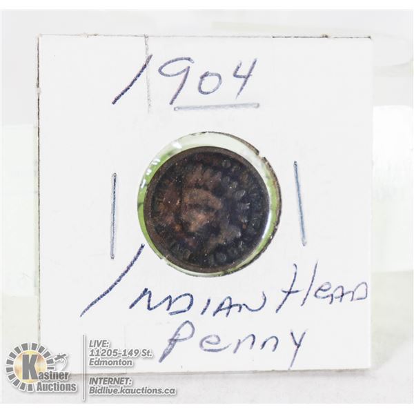 1904 INDIAN HEAD PENNY