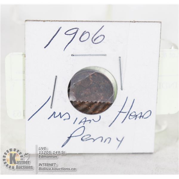 INDIAN HEAD PENNY 1906
