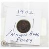 Image 1 : 1902 INDIAN HEAD PENNY