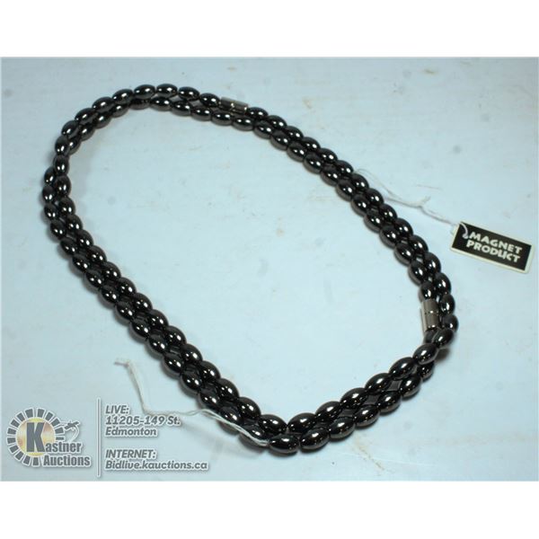 PAIR OF MAGNETIC THERAPY NECKLACES