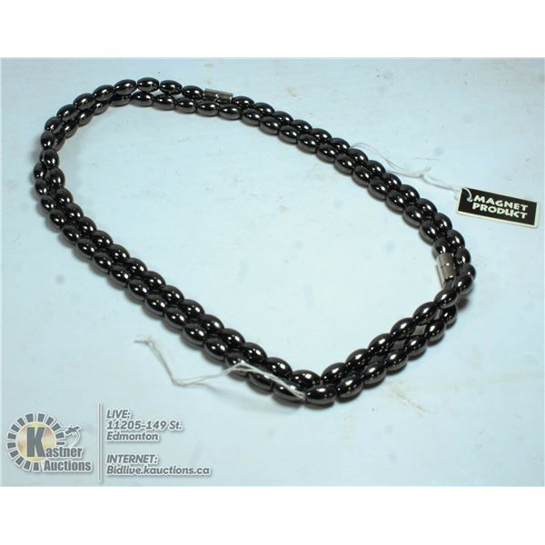 PAIR OF MAGNETIC THERAPY NECKLACES