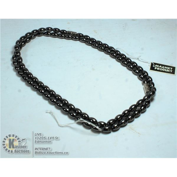 PAIR OF MAGNETIC THERAPY NECKLACES