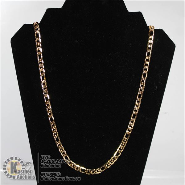MENS GOLD PLATED CHAIN.