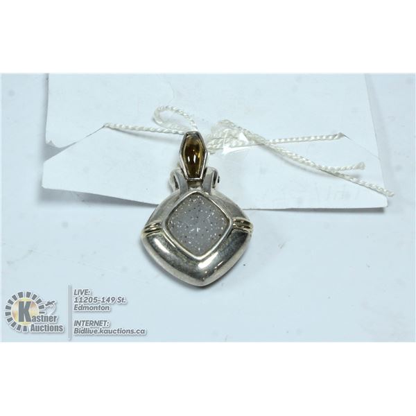 STERLING SILVER .925/14KARAT GOLD