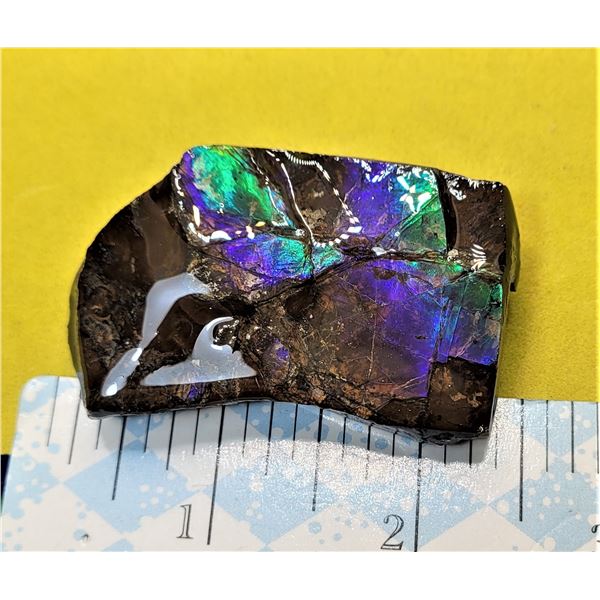 22)  NATURAL PURPLE & GREEN FIRE