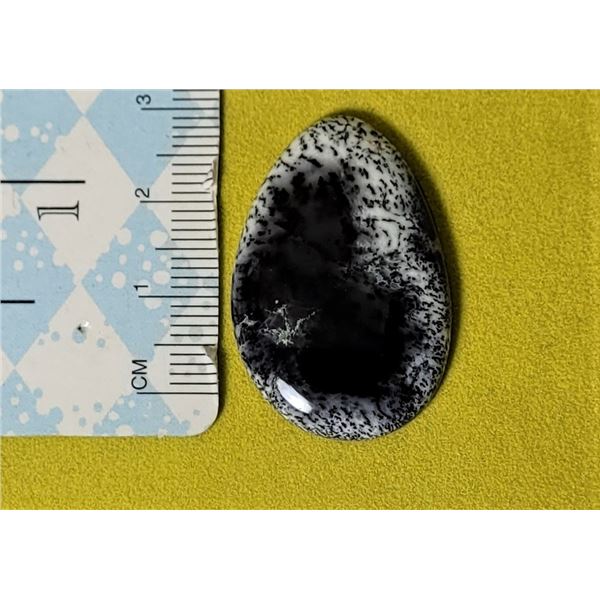 16)  NATURAL 25.85 CT DENDRITE OPAL