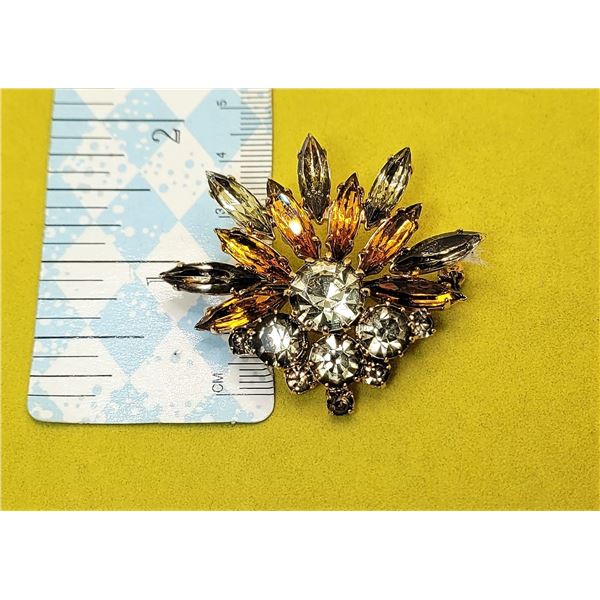 10) VINTAGE AMBER & GREY/GREEN